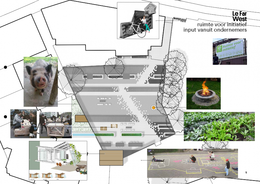 Coehoorn Centraal Schoolplein ontwerp Le Far West