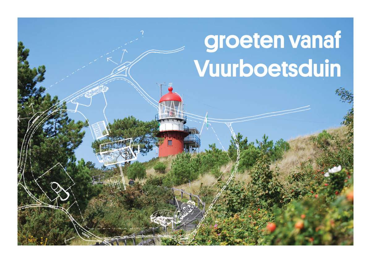 Vlieland Presentatie Inrichtingsschets Vuurboetsduin / Le Far West